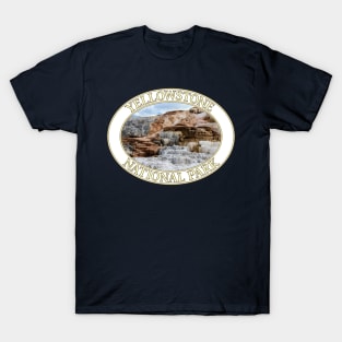 Mammoth Springs at Yellowstone National Park in Wyoming T-Shirt